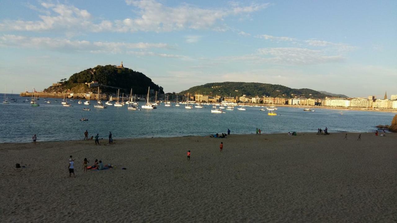 Ondarreta Beach Apartment Con Parking Free Y Aire Acondicionado サン・セバスティアン エクステリア 写真